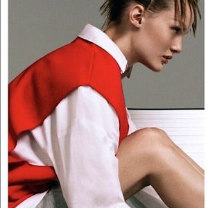 Zara plush oversized sleeveless sweatshirt vest.